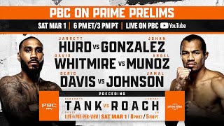 Tank vs Roach FIGHT NIGHT PRELIMS  TankRoach [upl. by Tunnell]