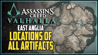 East Anglia All Artifacts Locations Assassin’s Creed Valhalla [upl. by Narual]