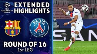 Barcelona vs Paris SaintGermain Extended Highlights  UCL on CBS Sports [upl. by Syman]