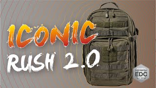 New 511 TACTICAL RUSH 12 20  Iconic EDC Backpack [upl. by Mohamed]