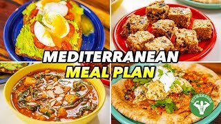 Mediterranean Meal Plan 4 Easy Recipes [upl. by Harragan]