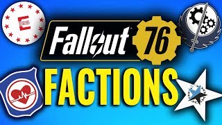 Fallout 76 Factions Explained [upl. by Adlesirg227]