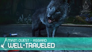 Assassins Creed Valhalla  WellTraveled Asgard Arc Main Quest [upl. by Henni105]