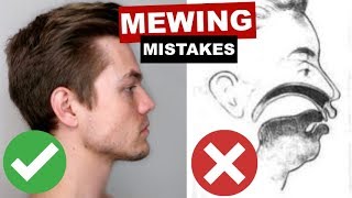 MEWING MISTAKES  Why Youre Not Seeing Jawline Improvements [upl. by Nagaek813]