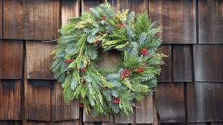 How to Make a Holiday Wreath [upl. by Dace]