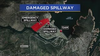 Oroville Dam Emergency Spillway Could Open By Early Saturday [upl. by Trebo987]