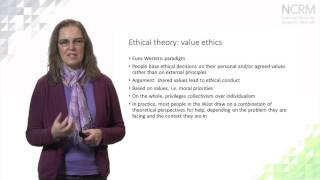 Research Ethics  Ethical Theories part 1 of 3 [upl. by Ruosnam]