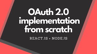 OAuth 20 using Auth0  Reactjs and Nodejs [upl. by Nuahsor]