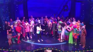 Final curtain call amp speech  SPONGEBOB ON BROADWAY  Tina Landau [upl. by Kaden969]