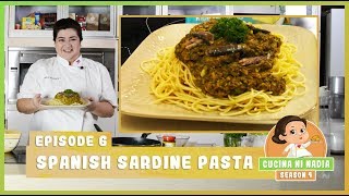 Spanish Sardines Pasta Recipe  Learn quick Spanish sardine pasta sauce [upl. by Arraic]