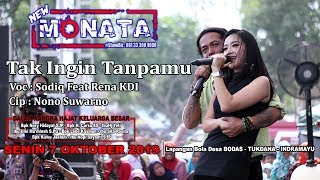 NEW MONATA  DUET MESRAH RUJUK LAGI TAK INGIN TANPAMU OFFICIAL RENA FEAT SODIQ  RAMAYANA AUDIO [upl. by Aleetha682]