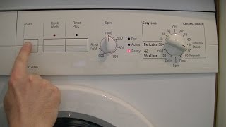 Bosch Maxx WFL 2060 Automatic Washing Machine Overview amp Brief Demo [upl. by Gibbons168]