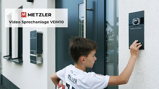 Metzler Video Sprechanlage VDM10 Produktvorstellung amp Features [upl. by Ilaire]