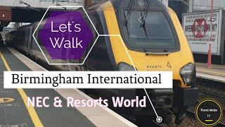 Birmingham International To NEC amp Resorts World  March 2022 [upl. by Airasor]