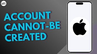 How to Fix Your Account Cannot Be Created At This Time issue in iPhone  iPad [upl. by Yhtorod]