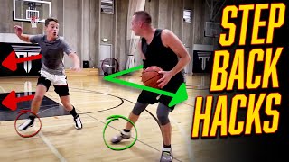 4 UNSTOPPABLE Step Back Moves for INSANE Separation  Basketball Shooting Tips [upl. by Jessalyn]