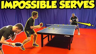 Top 5 Tips To Return Impossible Table Tennis Serves [upl. by Elane]