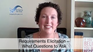 Requirements Elicitation – What Questions to Ask [upl. by Babs]