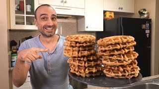 HOW TO MAKE THE MOST AUTHENTIC AND DELICIOUS LIEGE WAFFLES  Expertly cooked by a real Belgian [upl. by Inoj582]