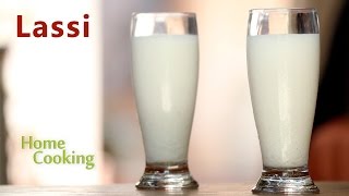 How To Plain Lassi  Ventuno Home Cooking [upl. by Adnuhs683]