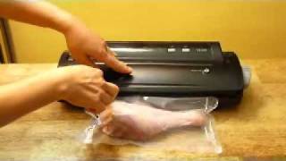 Vacuum Sealer Demo [upl. by Lerak]