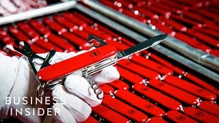 How Swiss Army Knives Are Made  The Making Of [upl. by Ahsiet]