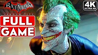 BATMAN ARKHAM CITY Gameplay Walkthrough Part 1 FULL GAME 4K 60FPS PC  No Commentary [upl. by Kaete]