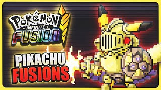 Electric PIKACHU Pokemon Fusions [upl. by Tome35]