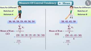 Measures of Central Tendency Mean Median and Mode  Part 14  English  Class 9 [upl. by Onra525]