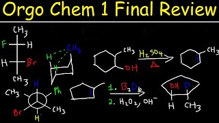 Organic Chemistry 1 Final Exam Review [upl. by Ilrak]