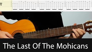 The Last Of The Mohicans Guitar Lesson With Tabs [upl. by Kostival]