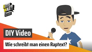 Wie schreibt man einen Raptext  DIY  Tutorial  Lernvideo [upl. by Eldnik]