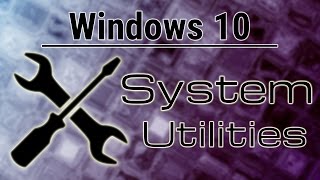 How to Easily Access System Utilities  Windows 10 Tutorial [upl. by Broddie765]