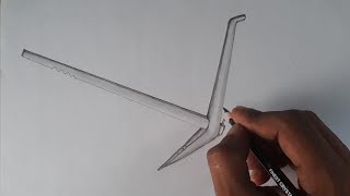 How to draw a plough step by step very easy [upl. by Annenn]