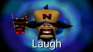 Crash Bandicoot  All Cortexs Laughs [upl. by Clementia]