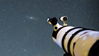 Andromeda Galaxy Live View through my Telescope [upl. by Ioves]