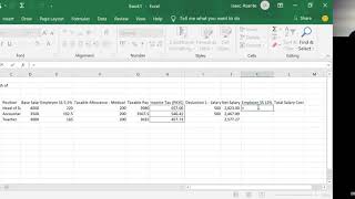 How to prepare a Payroll in Excel [upl. by Naols628]