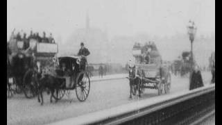 Blackfriars Bridge 1896  RW Paul  BFI [upl. by Digdirb]