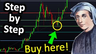 How to use Fibonacci Retracement 💲 stepbystep Fibonacci Trading Strategy  TradingView Tutorial [upl. by Kosel204]