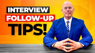 HOW TO FOLLOW UP after a Job Interview The PERFECT Interview FollowUp Email Template [upl. by Stephannie]