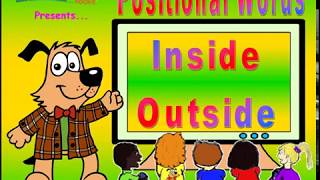 Positional Words  INSIDE OUTSIDE [upl. by Graf]