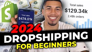 How To Start Shopify Dropshipping in 2024 FOR BEGINNERS [upl. by Cicily]