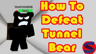 How To Defeat Tunnel Bear Easily Bee Swarm Simulator  Roblox [upl. by Lanti]