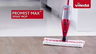 How to use the Vileda ProMist MAX Spray Mop for fast amp easy floor cleaning [upl. by Stephenson]