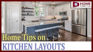 Kitchen Design amp Layout Tips How to Create a Functional Kitchen  Interior Design [upl. by Aicilra]