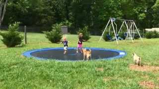 DIY InGround Trampoline [upl. by Bari87]