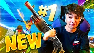 LE NOUVEAU POMPE EST BEAUCOUP TROP FORT SUR FORTNITE BATTLE ROYALE  TOP 1 [upl. by Jephum723]