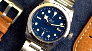 Tudor Black Bay 36 Review  A Great Everyday Piece Blue Dial [upl. by Davidoff]