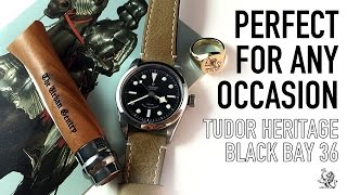 The Tudor Black Bay 36 Review  An Almost Perfect Affordable Luxury Automatic Watch For Any Occasion [upl. by Adnaloj]