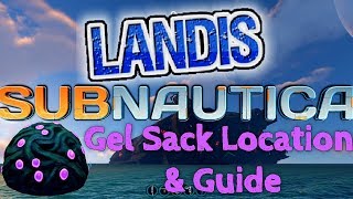 Gel Sack Location  Subnautica Guide [upl. by Nahtanod364]